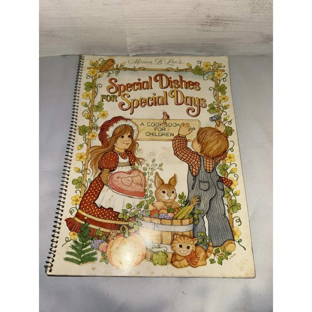 Special Dishes for‎ Special Days children cookbook vintage 1980 24 pages variety